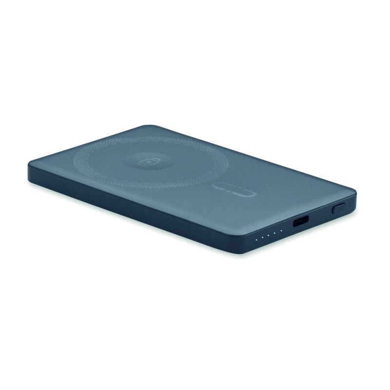 Powerbank magnético de aluminio reciclado Core 5000 mAh