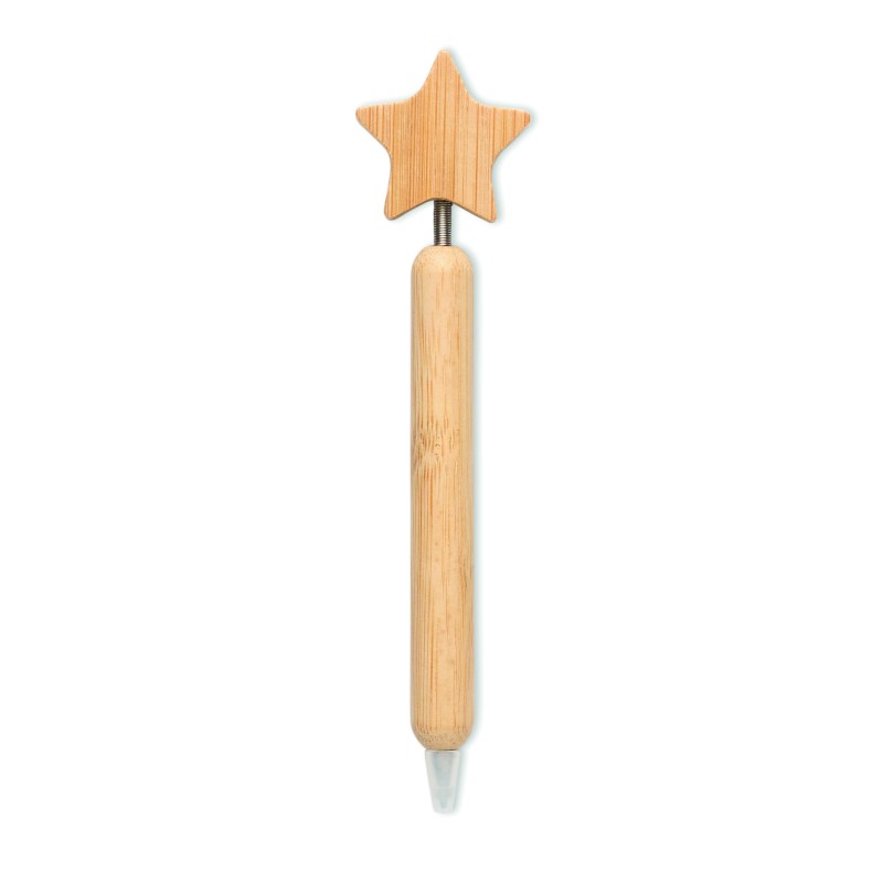 Bolígrafo de bambú con estrella Starpen