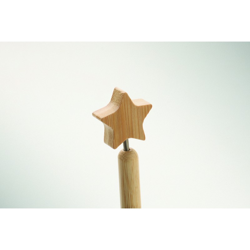 Bolígrafo de bambú con estrella Starpen