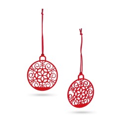 99330. Set de 2 adornos de...