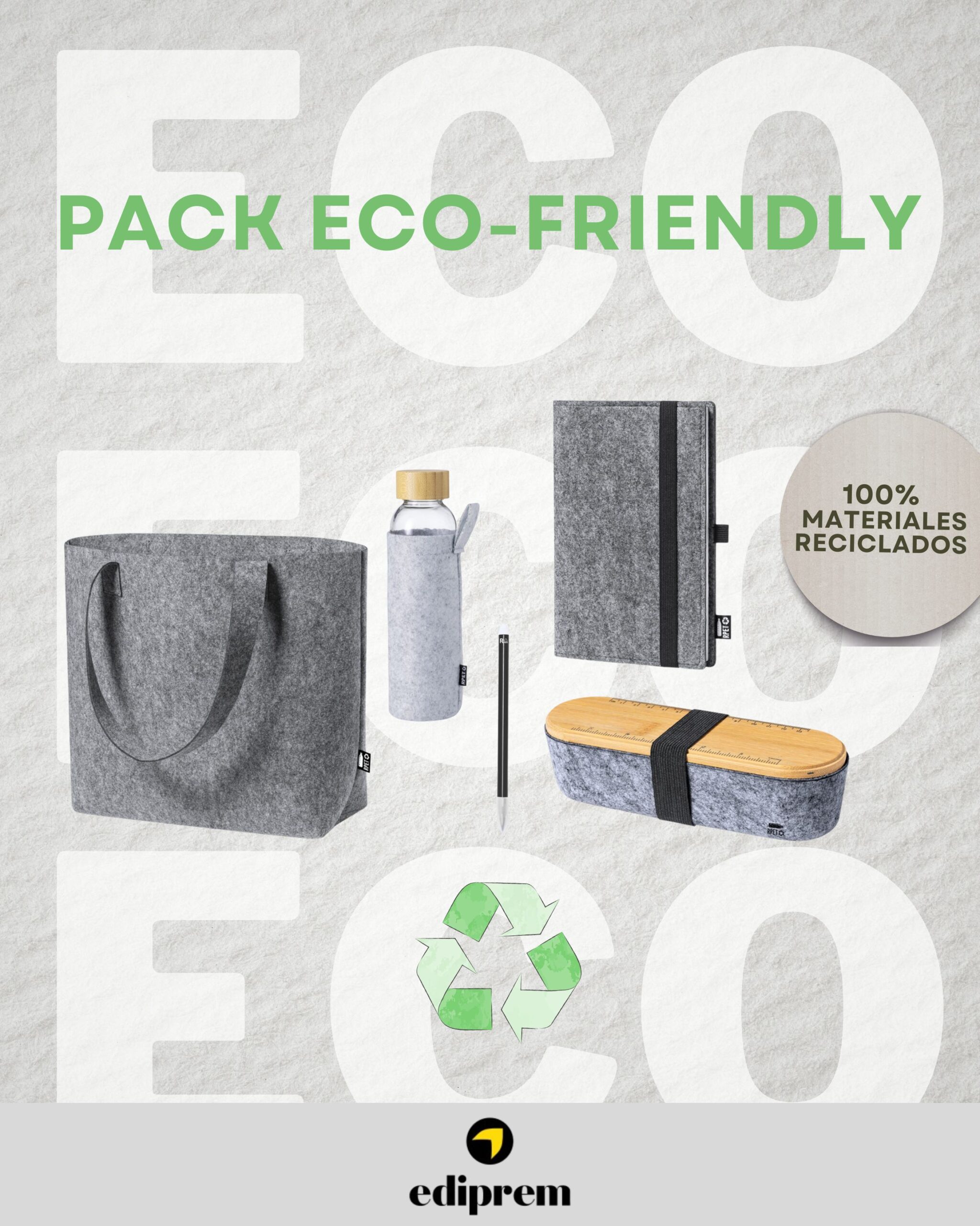 Pack eco-friendly sostenible