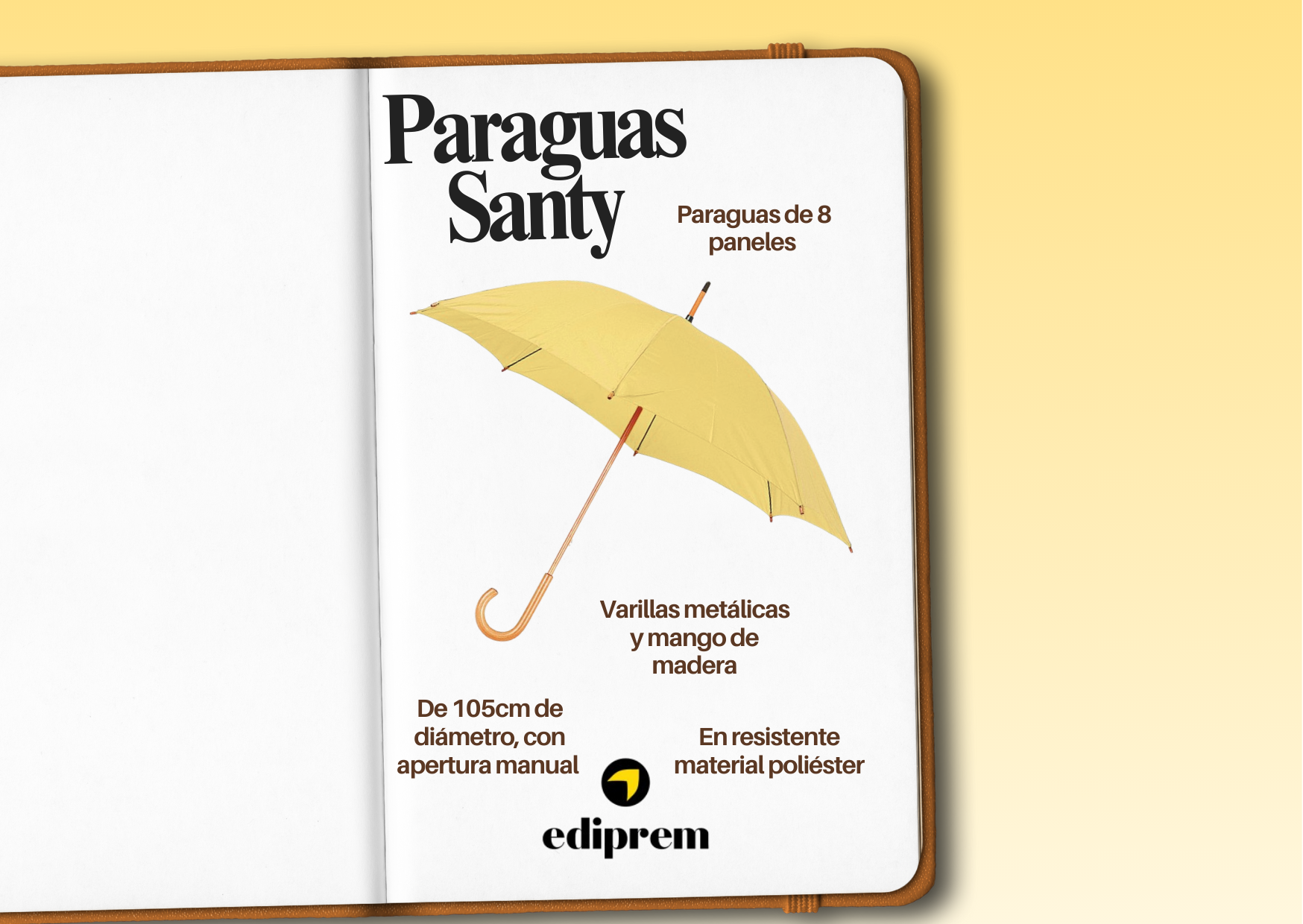 Paraguas personalizados: el regalo promocional ideal para tu marca