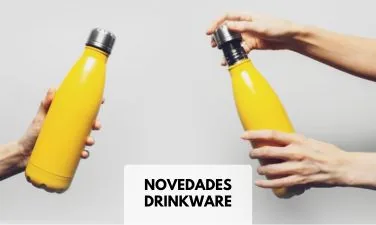 Novedades en drinkware: bidones y botellas personalizados